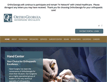 Tablet Screenshot of orthoga.org